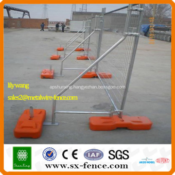 Commercial temporary fence